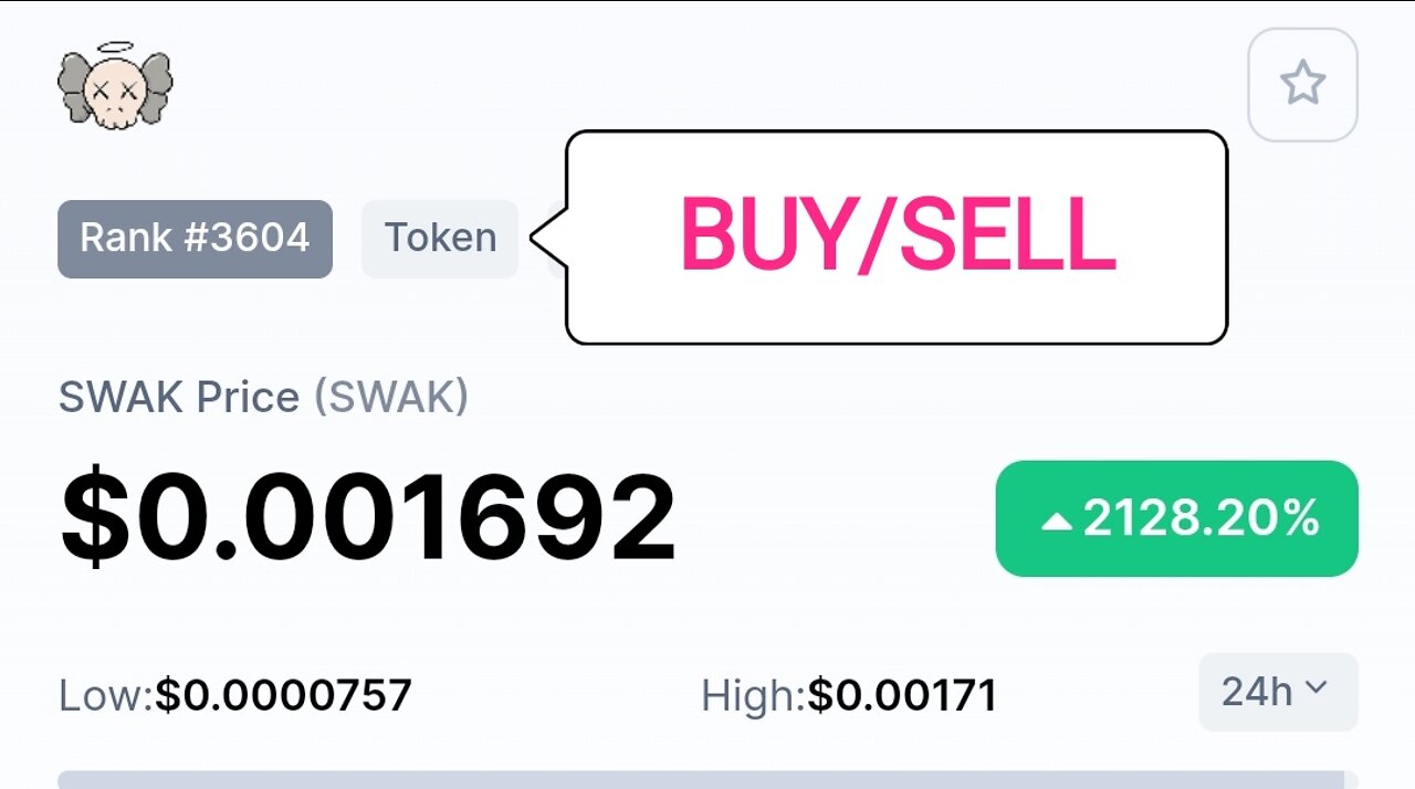 How To Buy/Sell SWAK (SWAK) on Trust Wallet 💰| How To Buy/Sell (SWAK) Token on pancakeswap