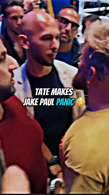 Tate Makes Jake Paul Panic 😳