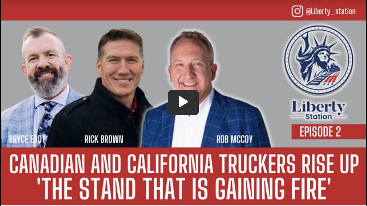 American Truckers Convoy update with Rick Brown, Rob McCoy and Bryce Eddy