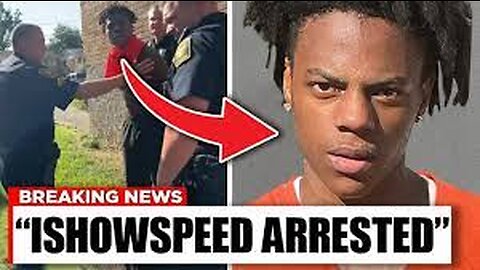 ishowspeed gets arrested 😱