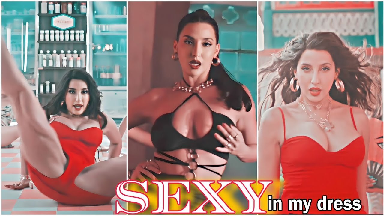 NORA FATEHI - 🥵 Sexy In My Dress ✨ Efx Edit Status ⚡ Slowed Reverb - #shorts