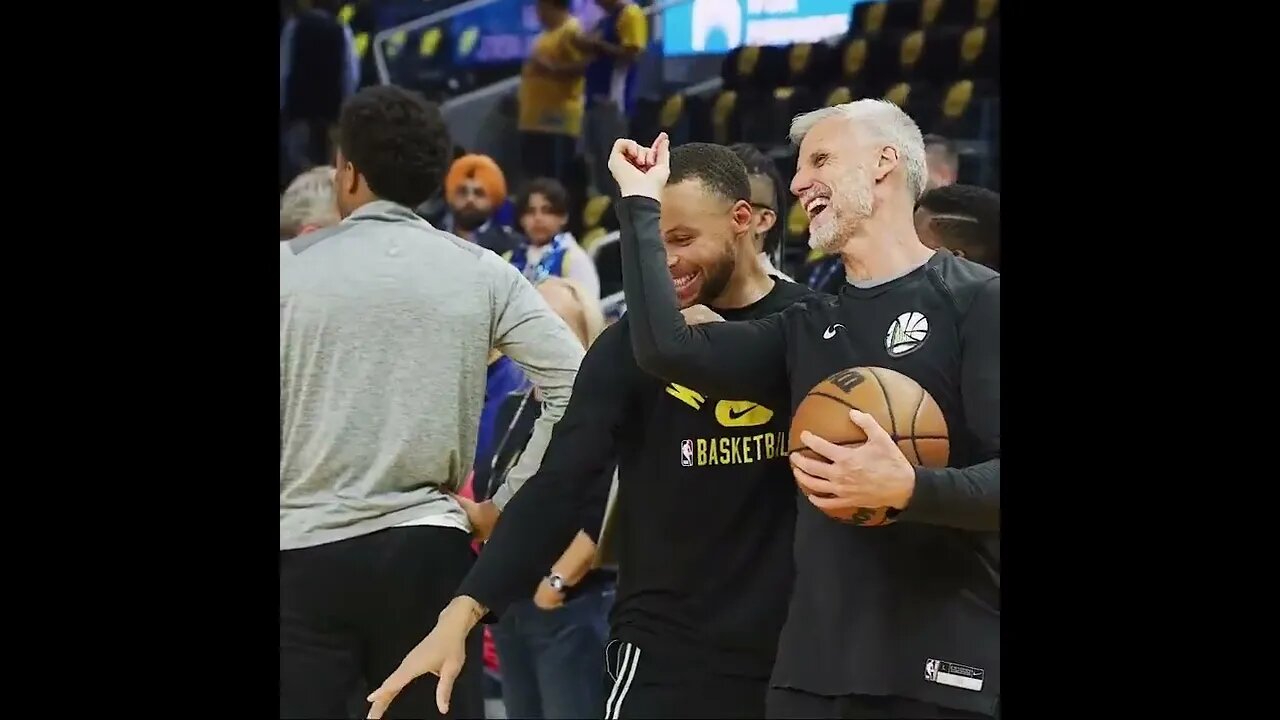 Steph Curry Just Having Fun