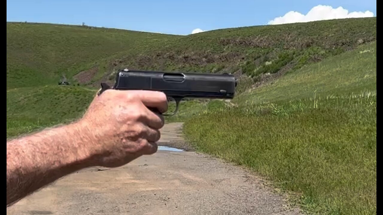 Colt 1903 Pocket Hammer Slow Motion