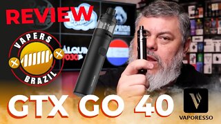 Vaporesso GTX Go 40W - Vcs Pediram esta Aqui - Review PTBR