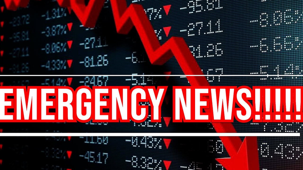 BREAKING!!!!! WALL STREET BRACES FOR COLLAPSE!!!!! BANK ACCOUNTS NOW BEING CLOSED WORLDWIDE!