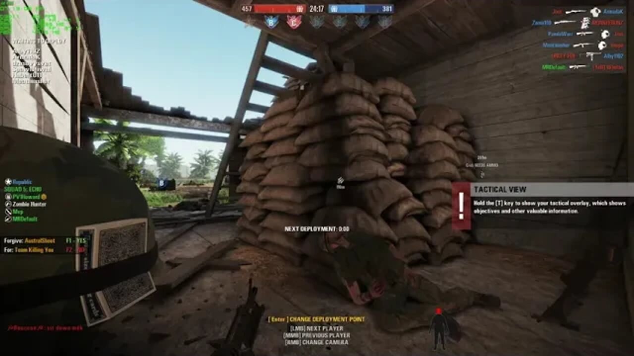 Playing Rising Storm 2: Vietnam While Crossed Gameplay From 3/21/2022