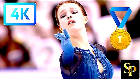 Анна Щербакова Anna SHCHERBAKOVA🇷🇺🥇Short Program 2021 World Team Trophy (ISU.4K)