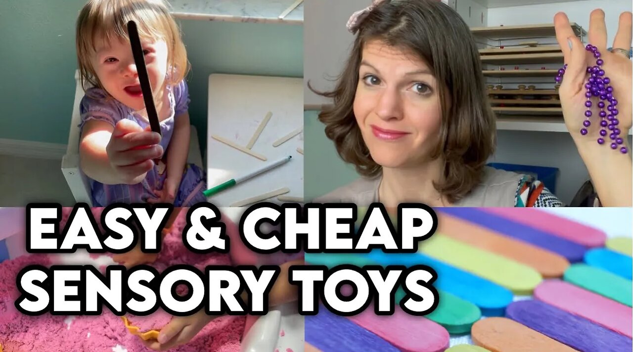 **INEXPENSIVE** DIY Sensory Toys || Quick, Easy & Cheap DIY Fidget Toys & Toys To Buy