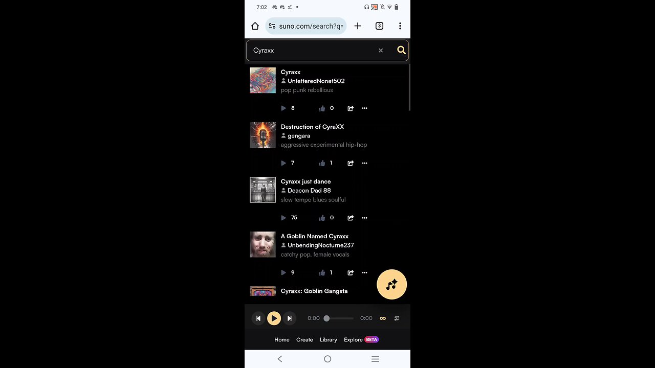 a.i songs peeps made #1