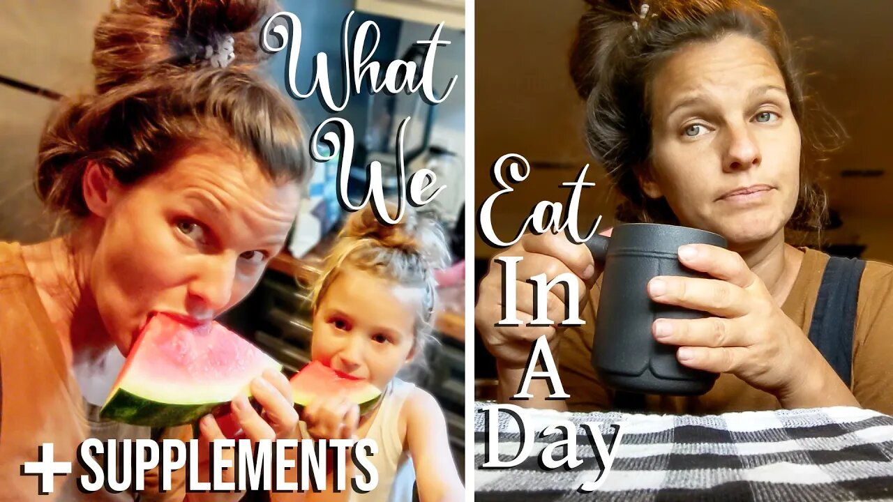 What We Eat In A Day + Supplements ~ Whole Food Pantry Meal ~ Amazon Links!