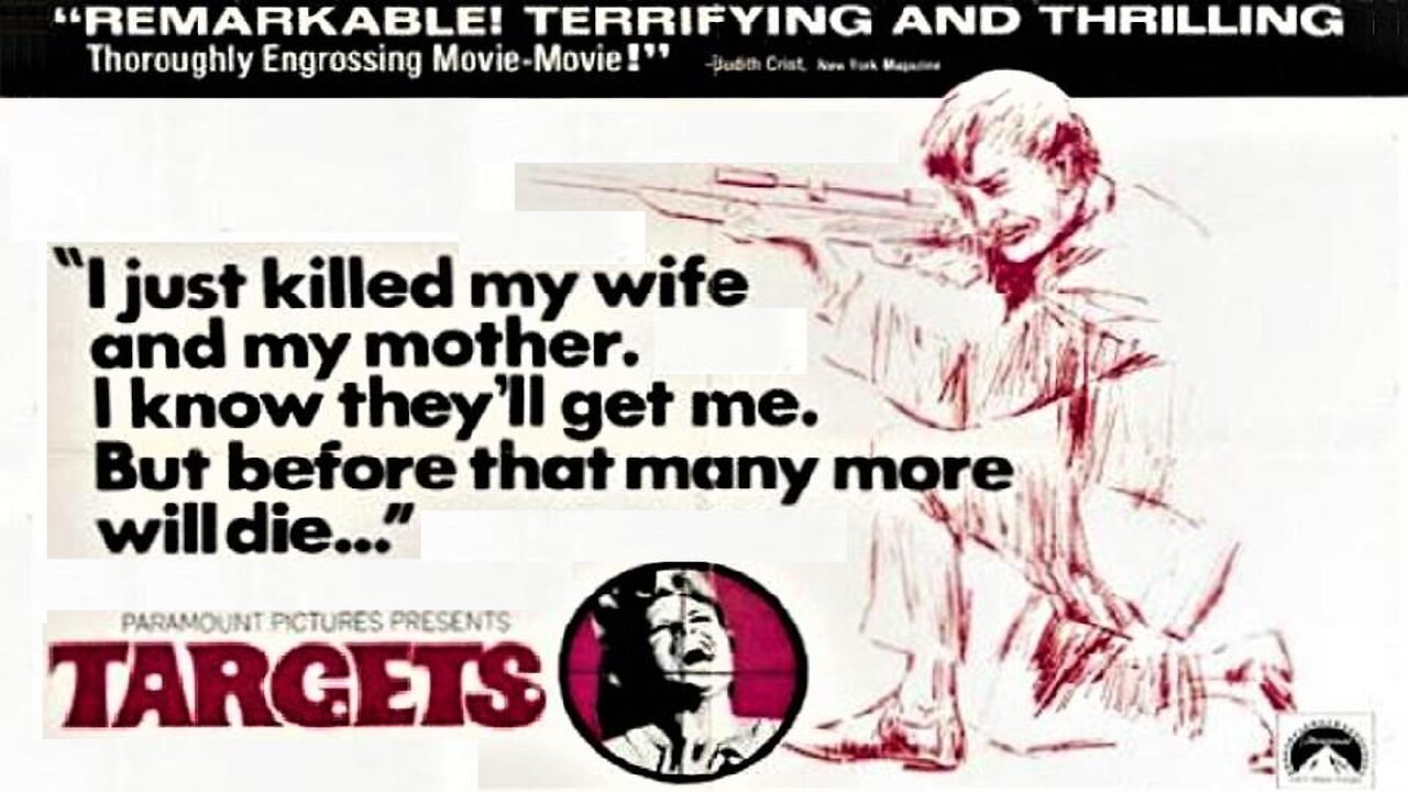 TARGETS 1968 Loosely Based on the True Story of the Texas Tower Sniper FULL MOVIE HD & W/S