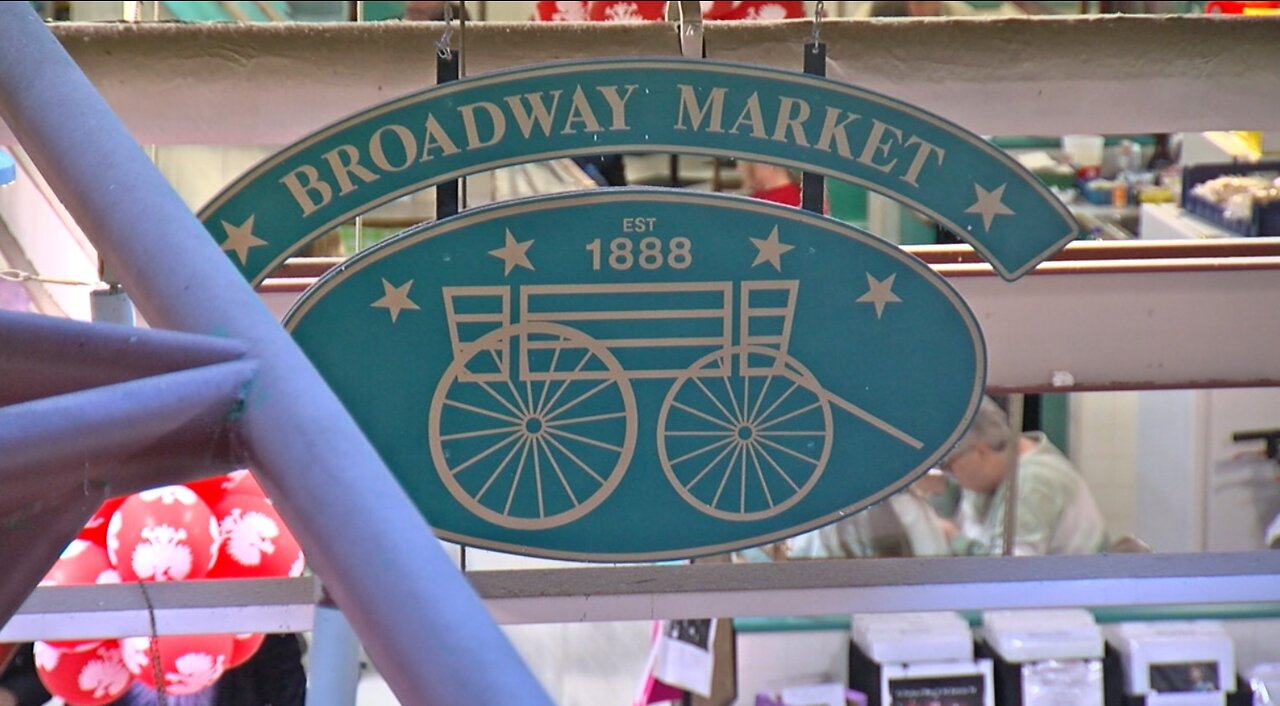 Easter buzz at Buffalo's historic Broadway Market