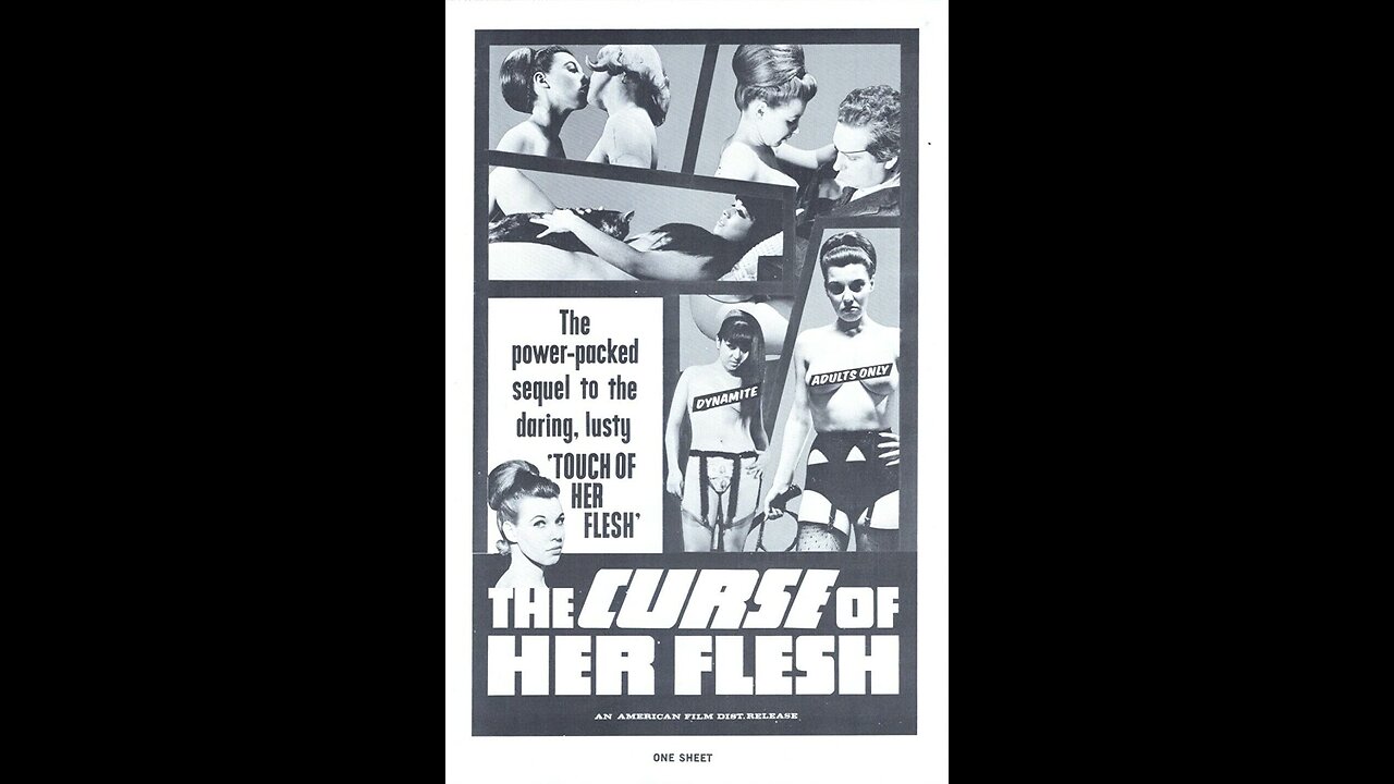 Grindhouse Favorite: The Curse of her Flesh, 1965, Full Movie, Rated -R-