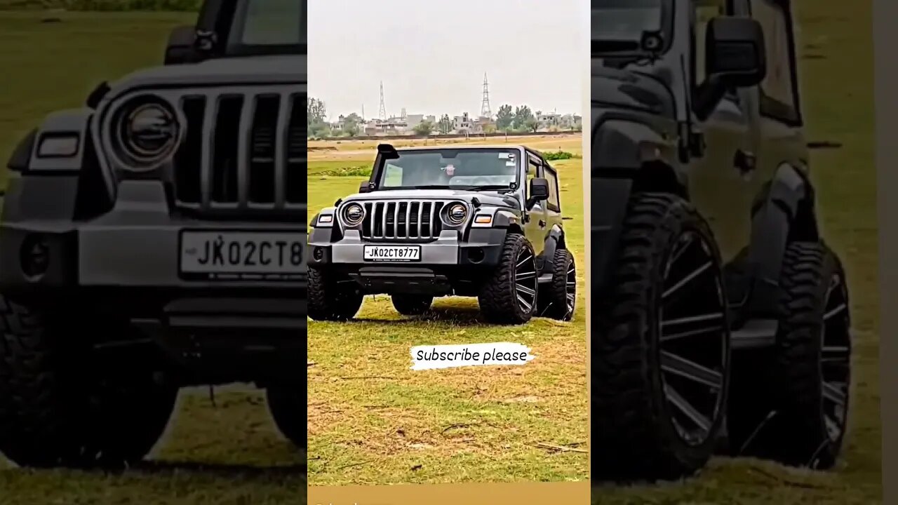 Modified Thar 👻👻 #onepercent_clubb #shorts #thar #modified