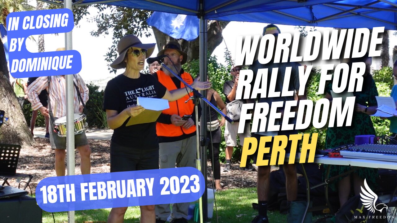 CLOSING REMARKS BY DOMINIQUE - AT THE WWRFF 18/2/23