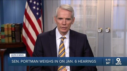 Senator Portman says he wishes Jan. 6 committee was truly bipartisan