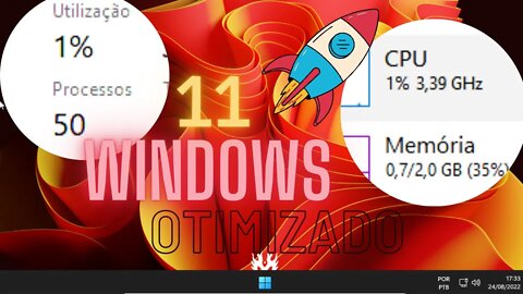 ESSE WINDOWS 11 ESTA INCRÍVEL | FUNCIONA EM PC FRACO ! SUPER OTIMIZADO.