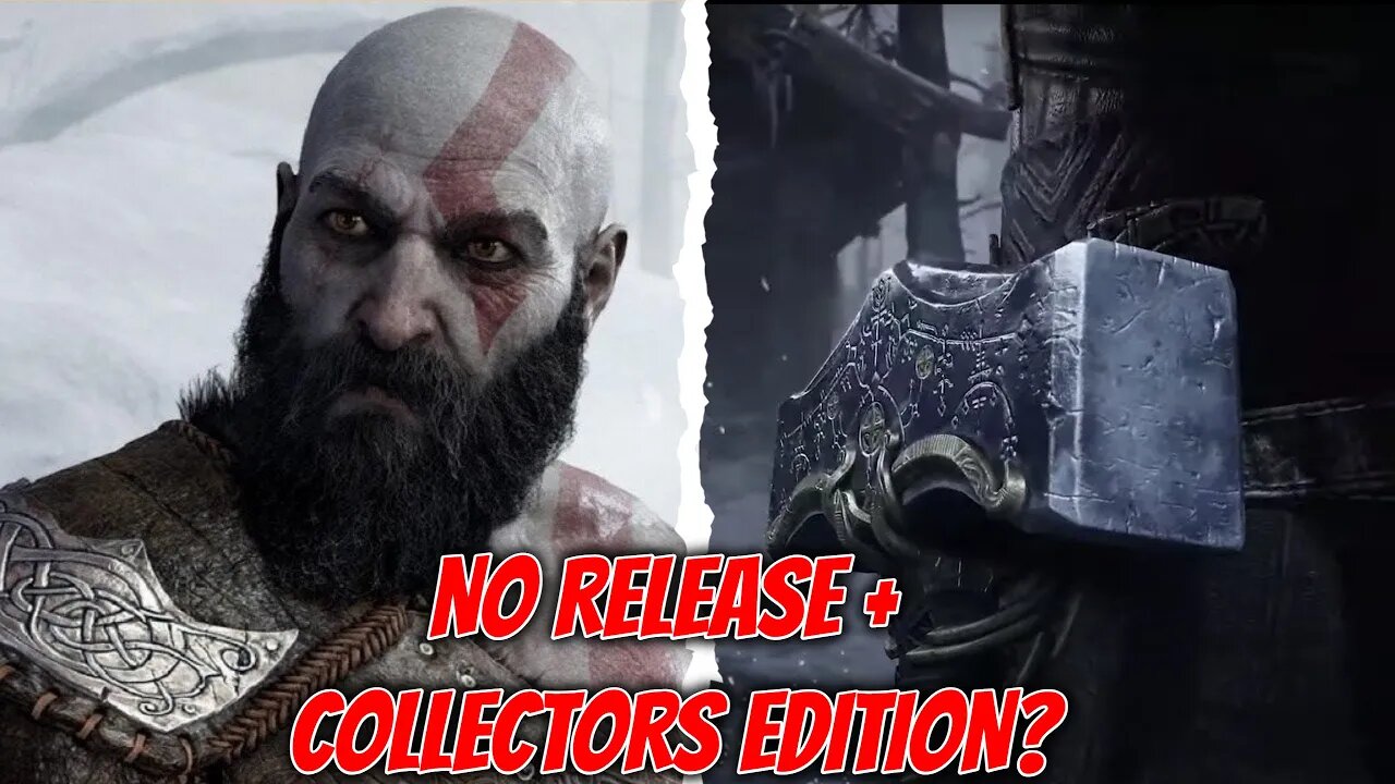 No God Of War Ragnarok Release Date - What Happened + Collectors Editions LEAKED?!