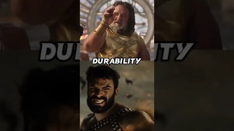 DC Zeus Vs MCU Zeus shorts