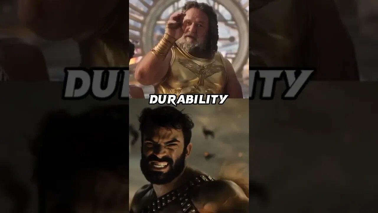 DC Zeus Vs MCU Zeus shorts