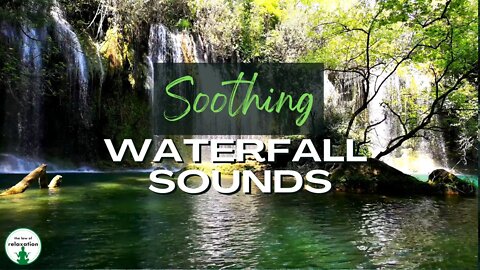 Soothing Waterfall Sounds | Relaxation sounds for sleep and calm