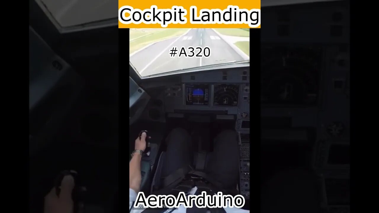 Crazy Weird #A320 Cockpit Landing Computer Sounds #Aviation #Fly #AeroArduino