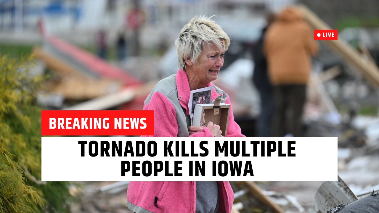 Deadly Tornado Hits Iowa: Midwest Communities Devastated | News Today | USA | Tornado Deaths