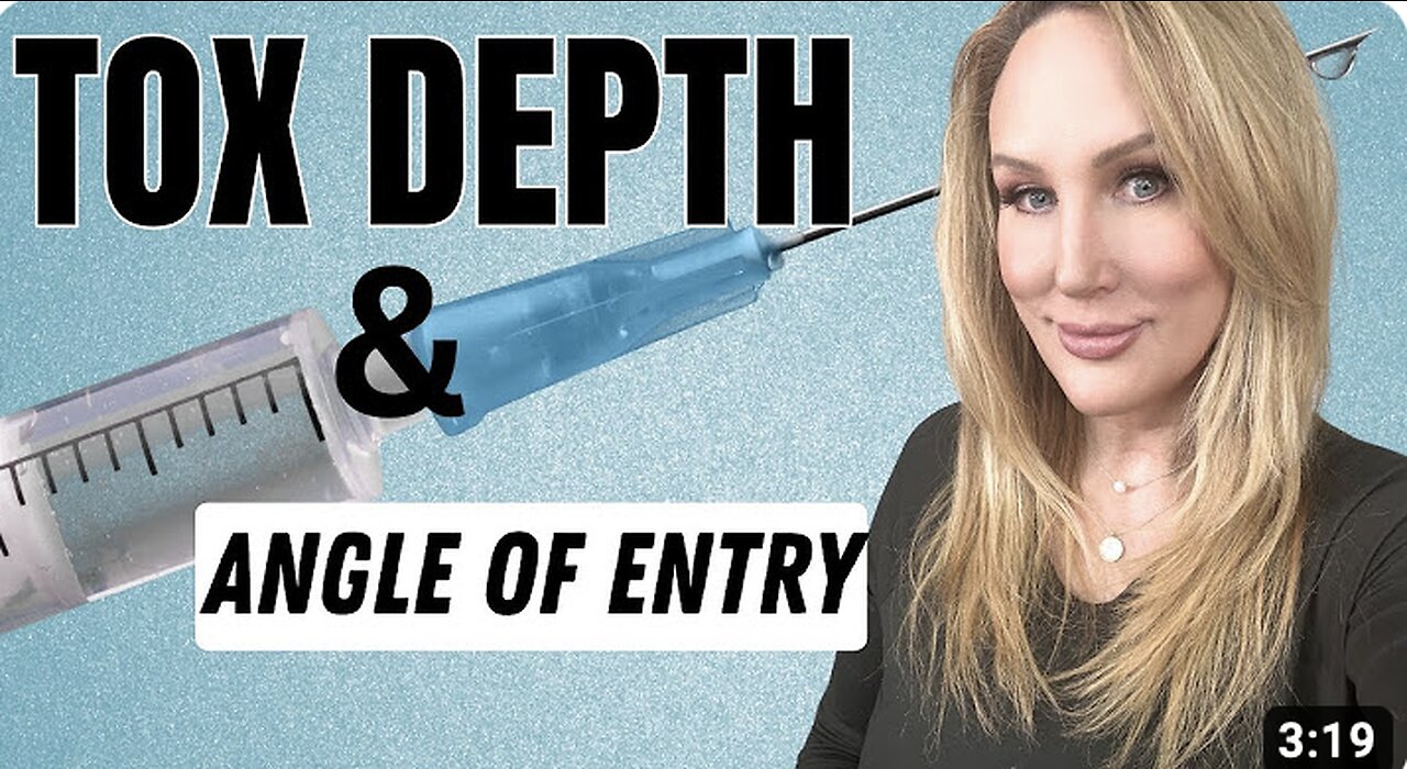 Tox Depth & Angle of Entry // Frontalis, Procerus, Currugator