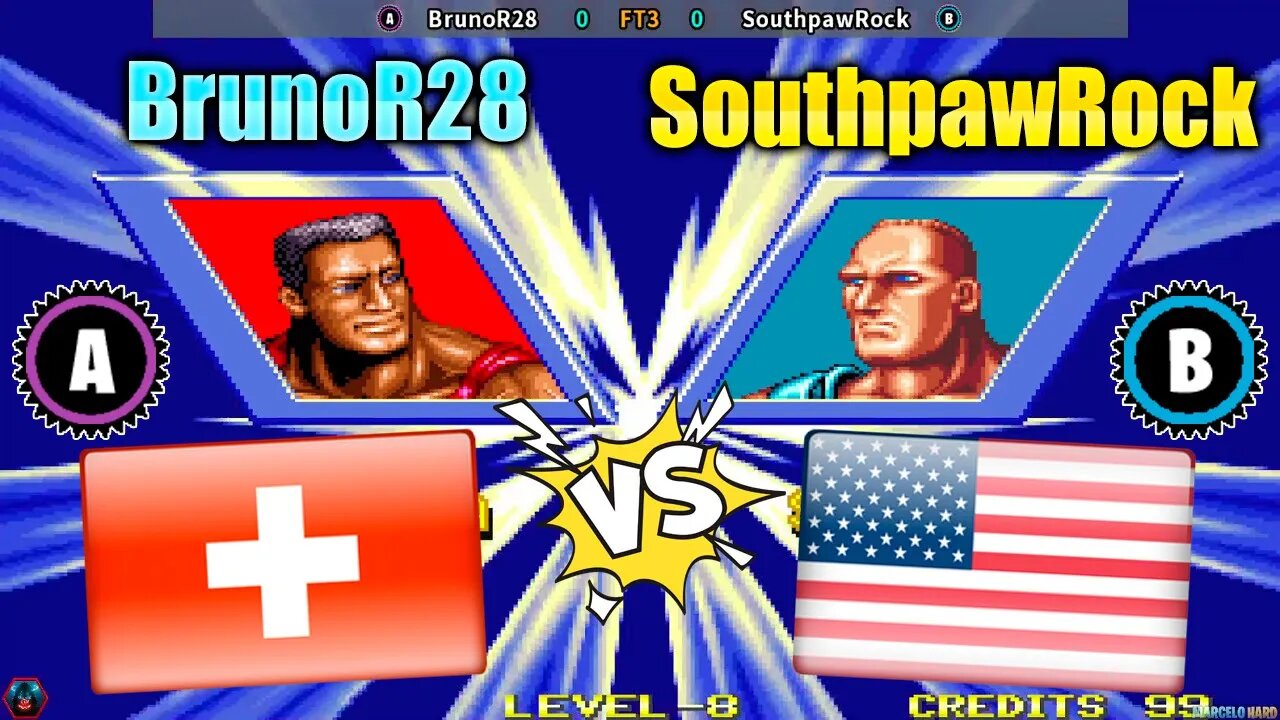 Windjammers (BrunoR28 Vs. SouthpawRock) [Switzerland Vs. U.S.A.]