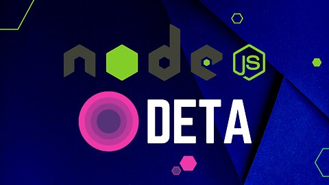 Free NodeJS Hosting on Deta.sh