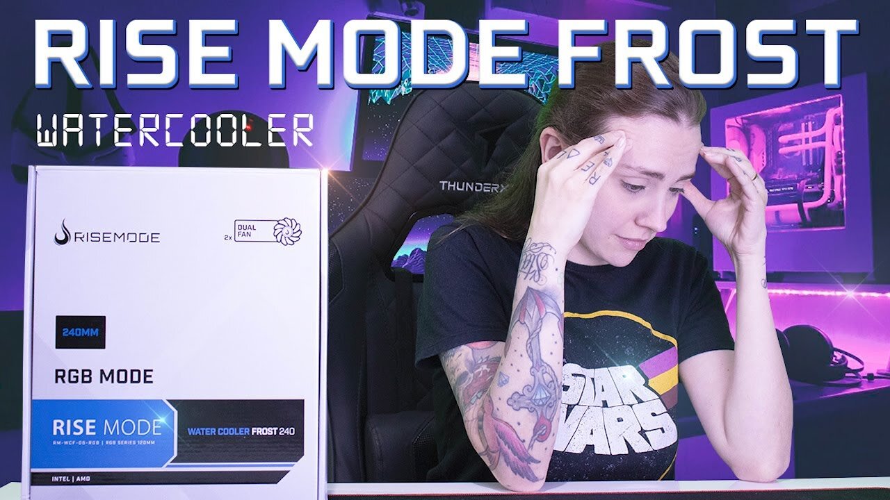 Review Watercooler Rise Mode Frost 240RGB Nossa opinião e experiência #risemode #review #watercooler