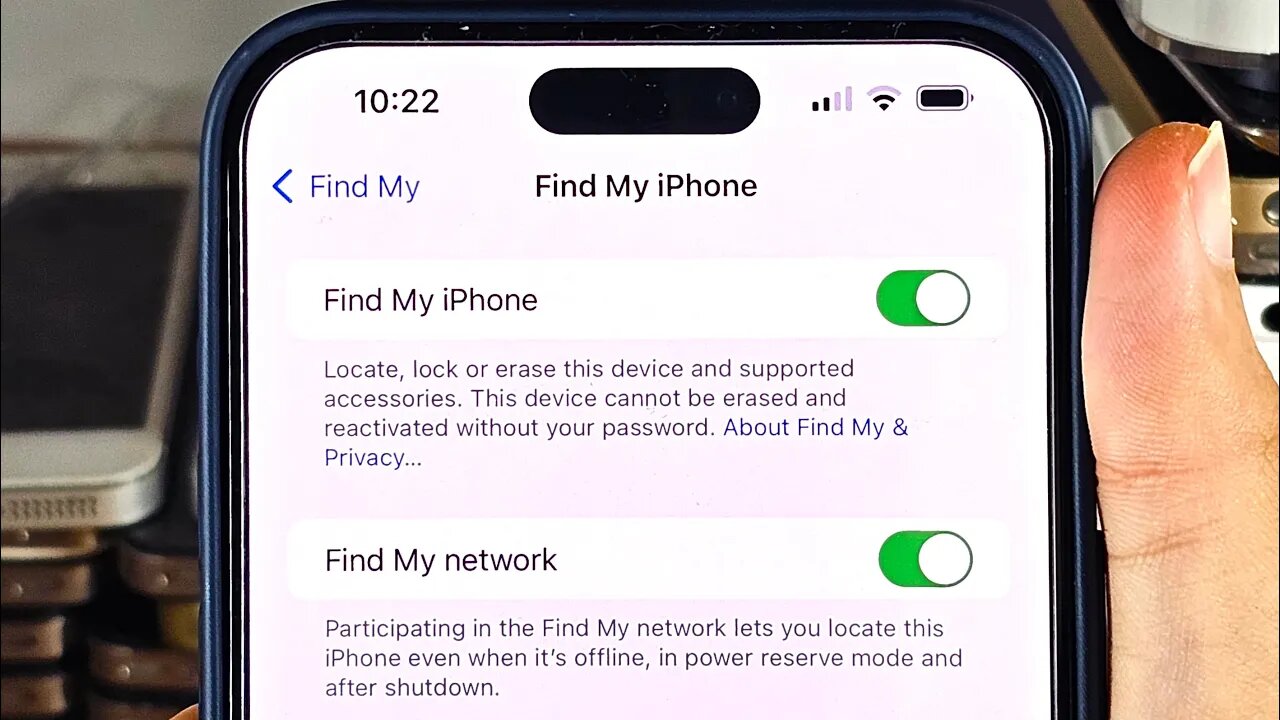 How To Activate Find My in iPhone 15 Pro Max