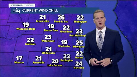 Chilly days return with highs in the 30s on Thursday