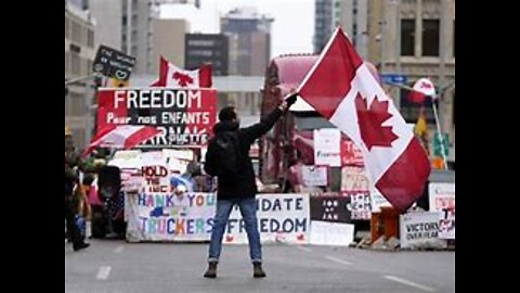 AS Manifestações Do Comboio da Liberdade CONTINUARÁ, Até Que TRUDEAU SAI DO PODER