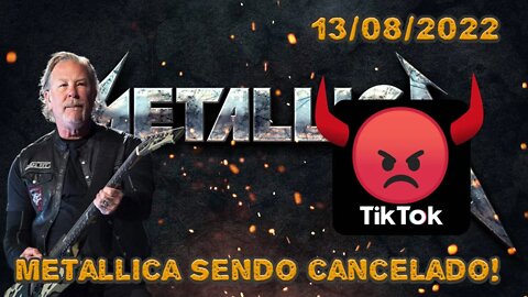 Fichas Na Mesa - Metallica sendo cancelado pelo Tik Tok