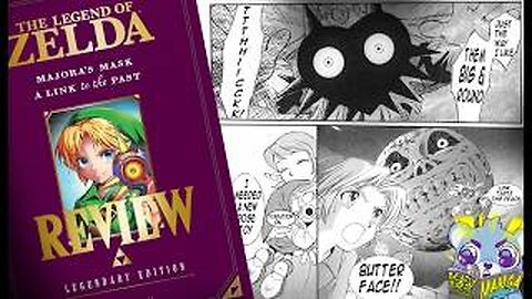 Zelda FAN MUST READ - The Legend of Zelda Manga BearlyThereManga Review #mangareview #majorasmask