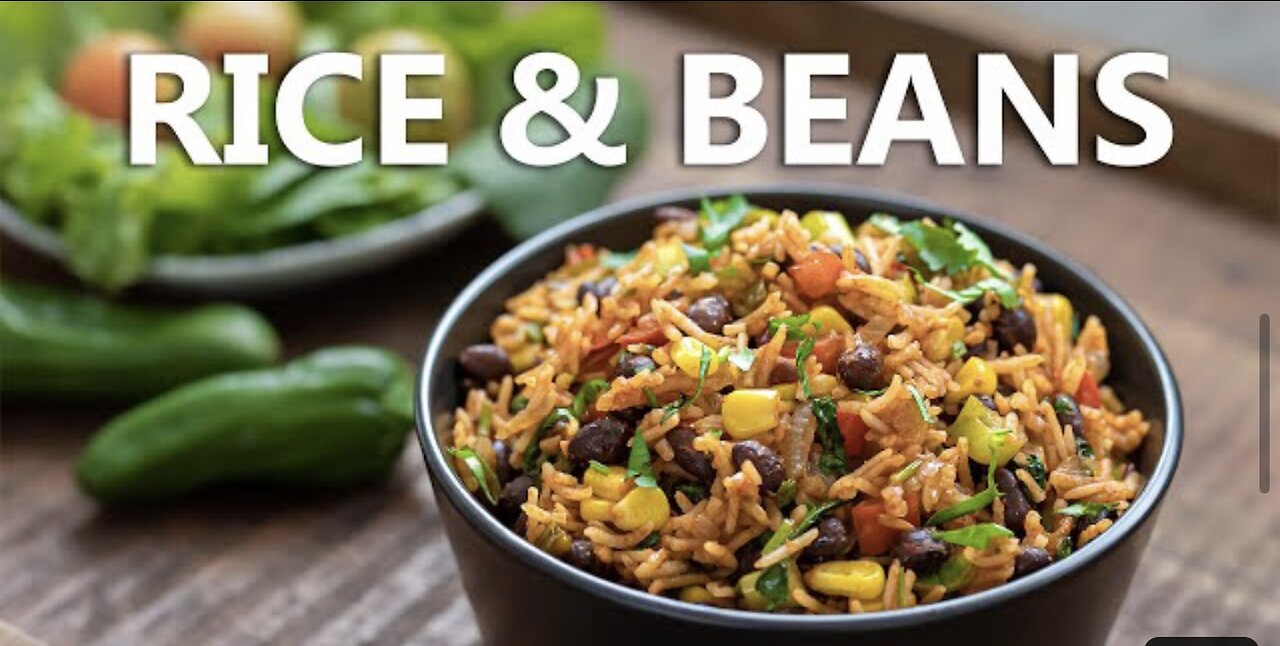 Mexican Inspired Rice and Beans Recipe