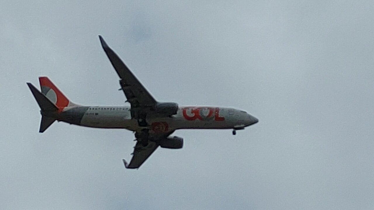 Boeing 737-800 PR-GTB vindo de Manaus para Fortaleza