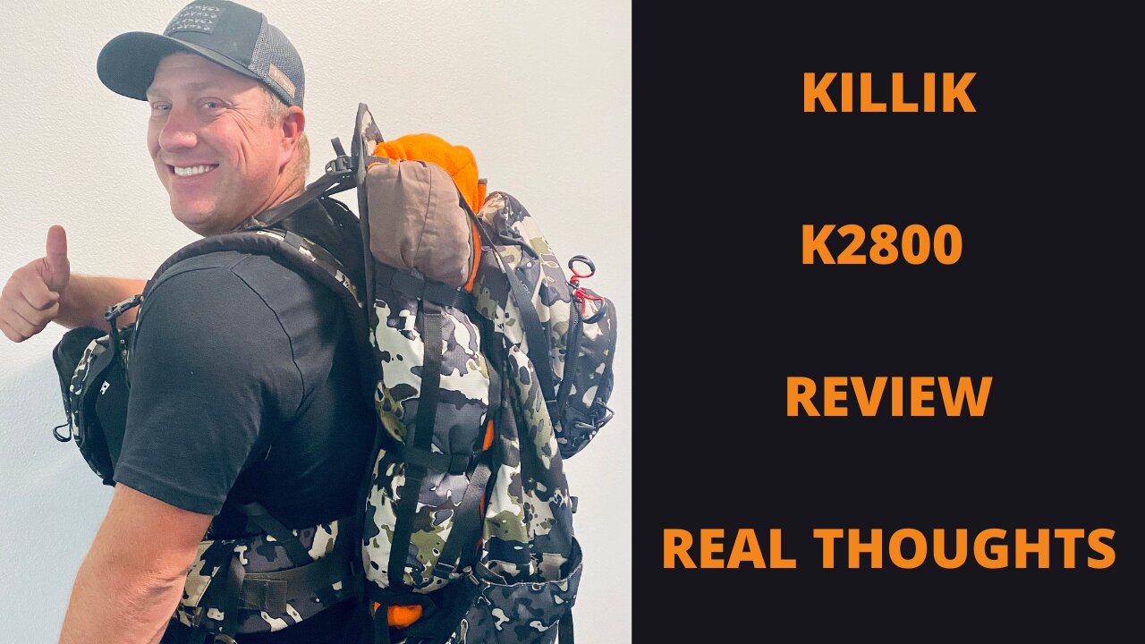 Killik K2800 Hunting Pack In Depth Look!! Review!