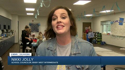 Bixby "best buddies" enjoy winter party