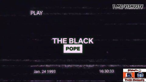 The Black Pope... #VishusTv 📺