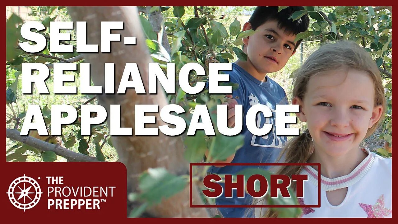 #Shorts - Homemade Applesauce Builds Self-Reliance