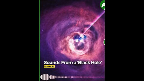 Nasa recently realized a sound from a black hole😱 || sound from a black hole