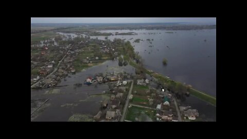 Ukrainian Forces Deliberately Flooded The Village Of Demidov To Slow Down The Russian Military