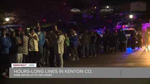 Voters in Northern Kentucky wait hours to vote