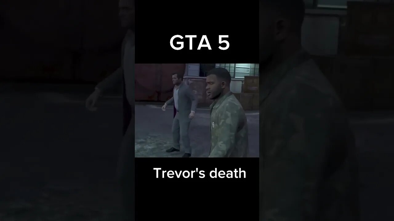 I felt bad killing Trevor #gta #shorts