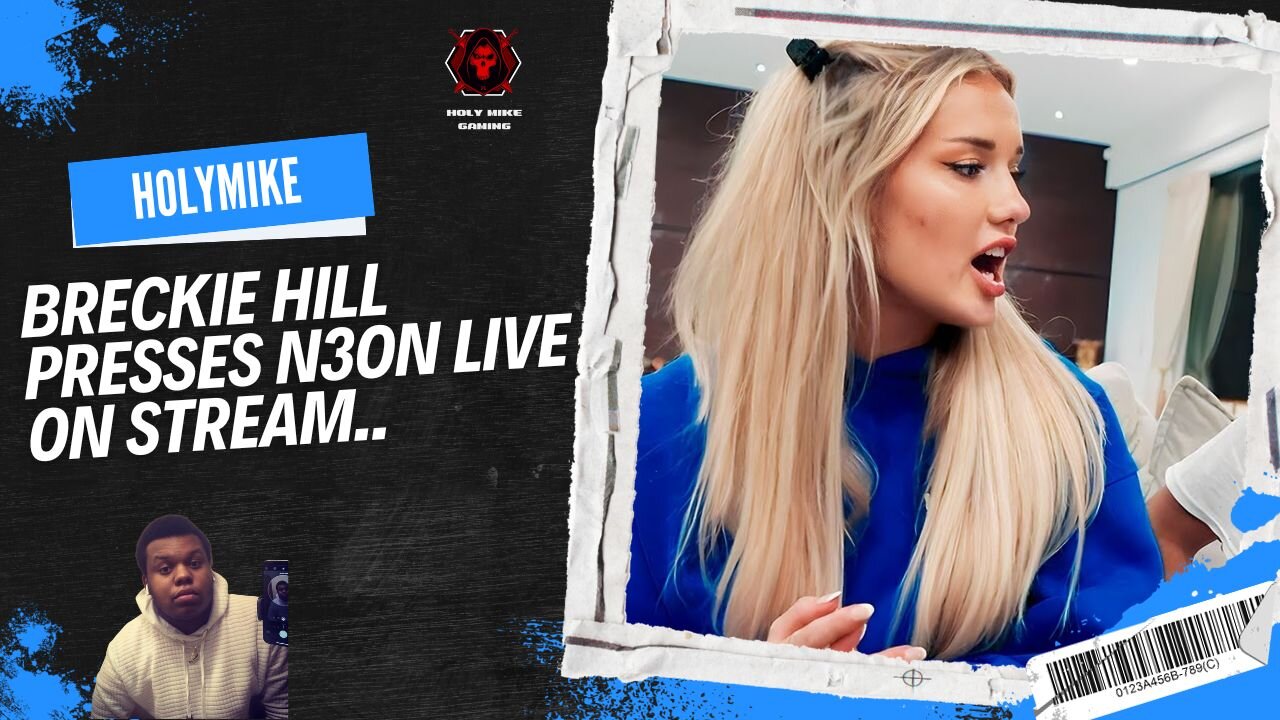 Intense Showdown: Breckie Hill Presses N3on Live On Stream