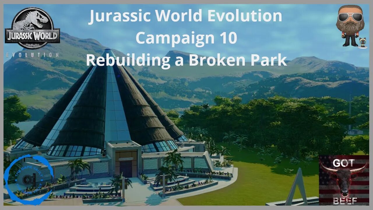 Jurassic World Evolution Campaign 10 - Rebuilding a Broken Park