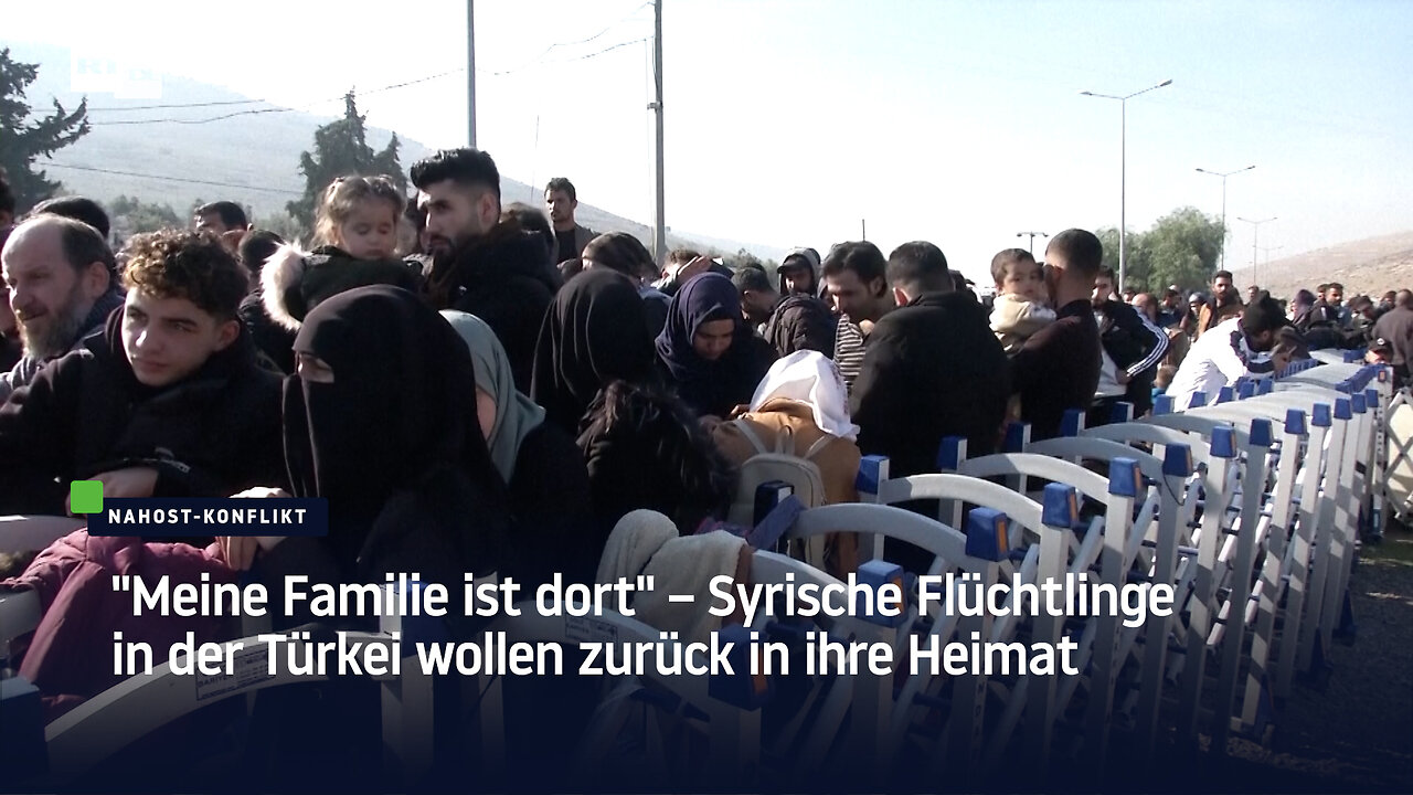 "Meine Familie ist dort" – Syrische Flüchtlinge in der Türkei wollen zurück in ihre Heimat