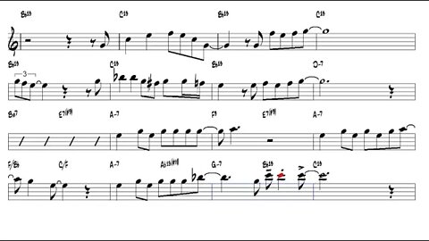 Ticket To Ride The Beatles Tenor Sax
